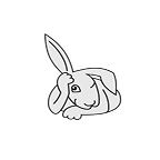 Schlafender Hase