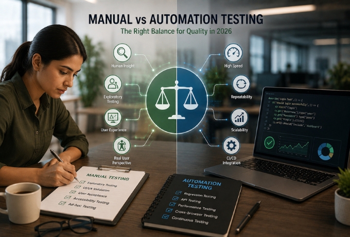 manual vs automation testing