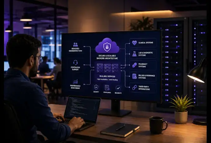 healthcare backend engineering platform