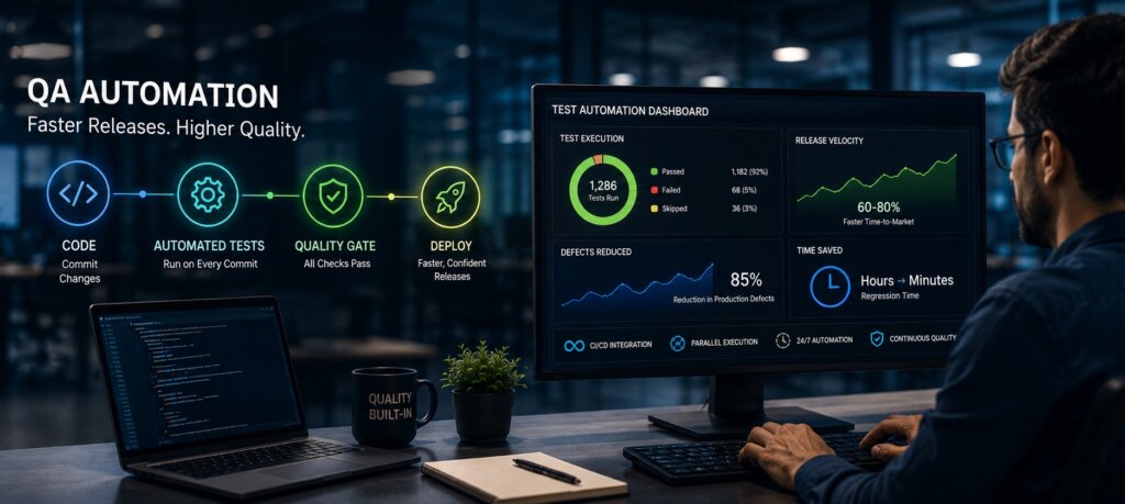 QA Automation Reduces Time-to-Market: 2026 Guide 1 QA automation