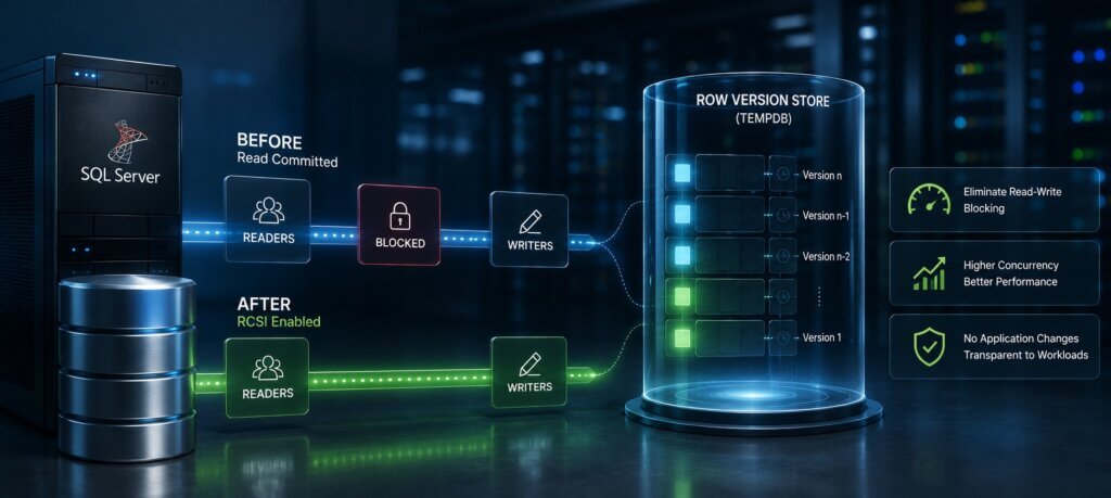 SQL Server RCSI: Read Committed Snapshot Guide 2026 1 SQL Server RCSI